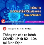 Thêm 25 ca dương tính với SARS-CoV-2 trên địa bàn tỉnh