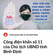 Công điện khẩn số 11/CĐ-UBND về việc tiếp tục tăng cường các biện pháp cấp bách phòng, chống dịch Covid-19 trên địa bàn tỉnh