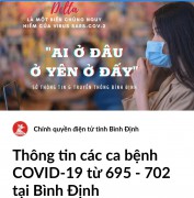 Thêm 8 ca dương tính với SARS-CoV-2 trên địa bàn tỉnh