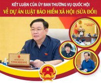 KẾT LUẬN CỦA ỦY BAN THƯỜNG VỤ QUỐC HỘI VỀ DỰ ÁN LUẬT BẢO HIỂM XÃ HỘI (SỬA ĐỔI)